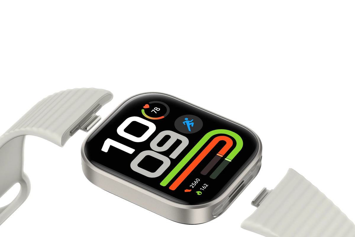 Xiaomi Redmi Watch 6 Lite met bandje met golfstructuur