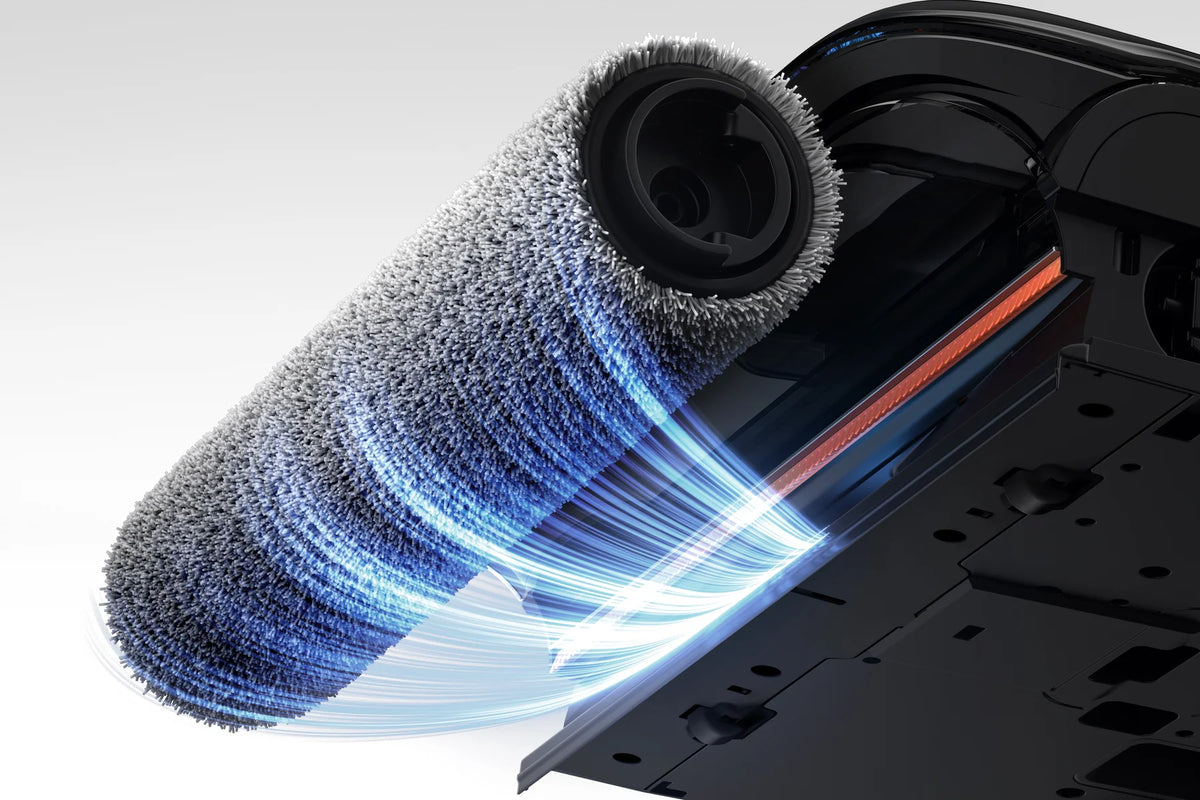Rol van de Xiaomi Truclean W30 Pro draait door schoon water