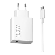 Xiaomi 100W Charging Combo (Type-A) recht van voren met de USB-C kabel ernaast