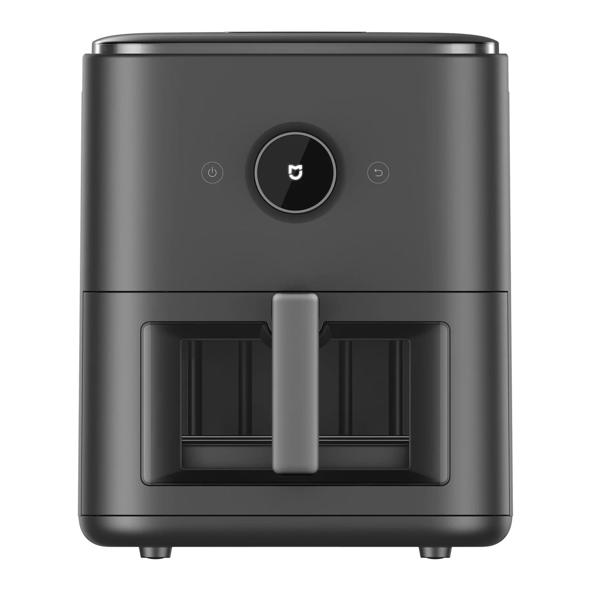 Xiaomi Mijia Smart Steam Air Fryer 7L recht van voren met draaiknop en kijkvenster
