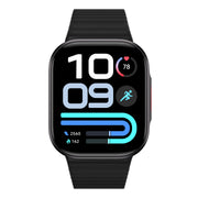 Xiaomi Redmi Watch 6 Lite in het zwart recht van voren op witte achtergrond