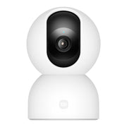 Xiaomi Smart Camera C401 recht van voren op een witte achtergrond