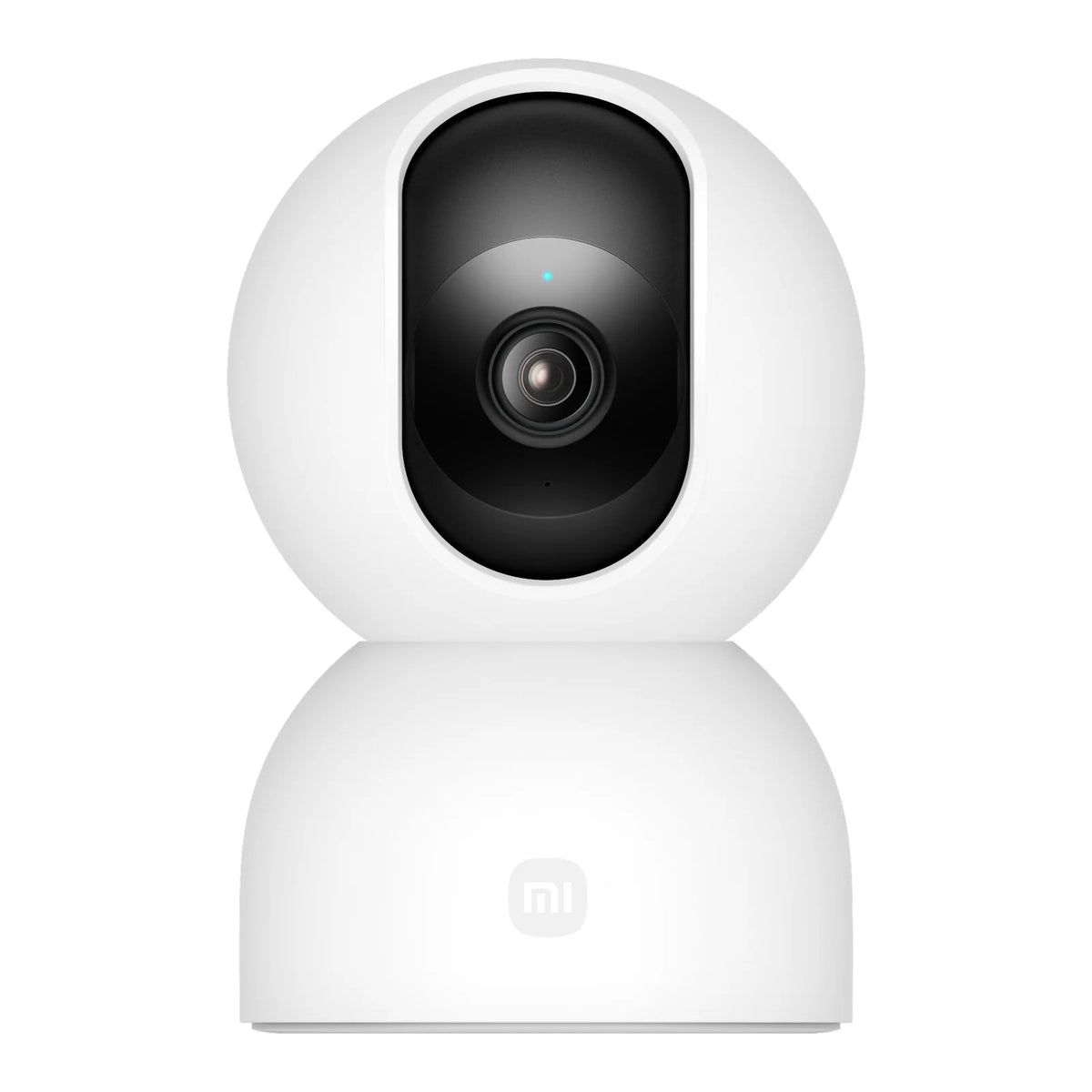 Xiaomi Smart Camera C401 recht van voren op een witte achtergrond