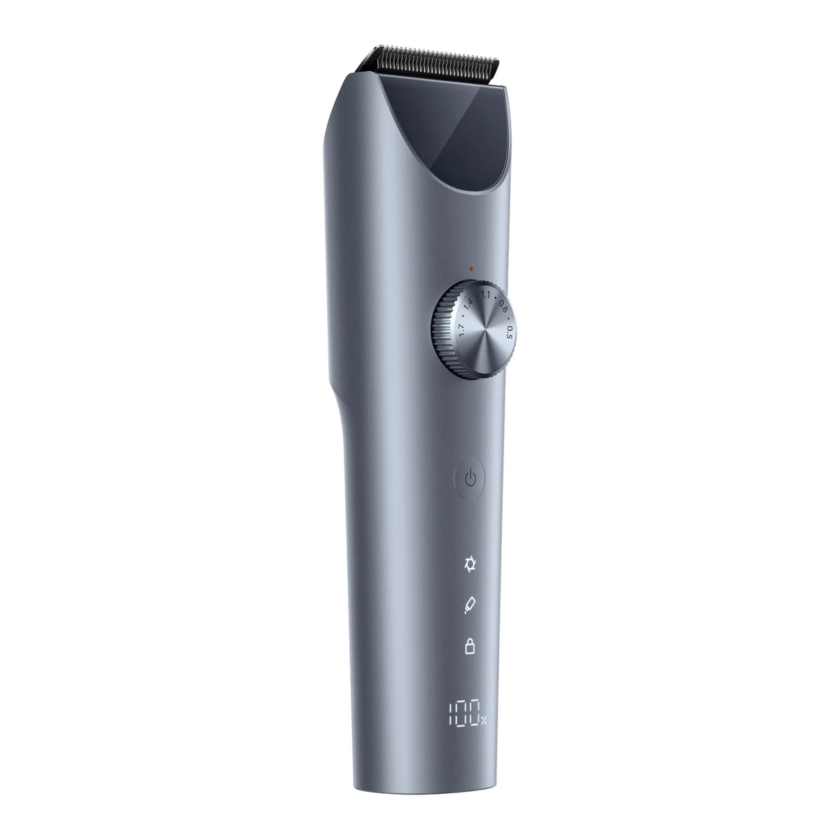 Xiaomi Hair Clipper 2 schuin van links op een witte achtergrond