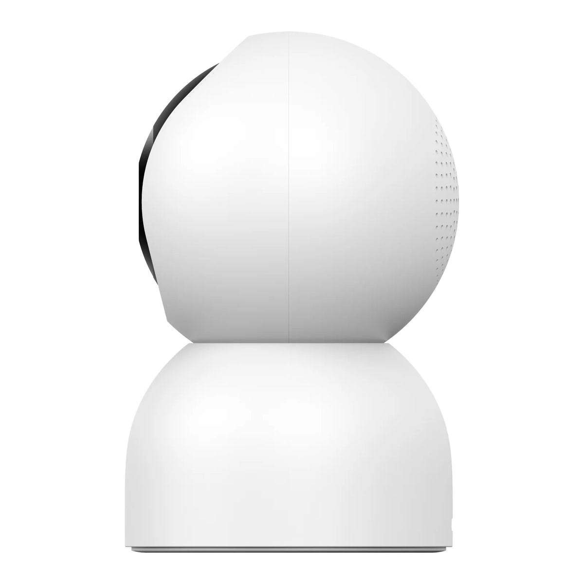 Linkerzijde van de Xiaomi Smart Camera C401, met de lens naar opzij gedraaid