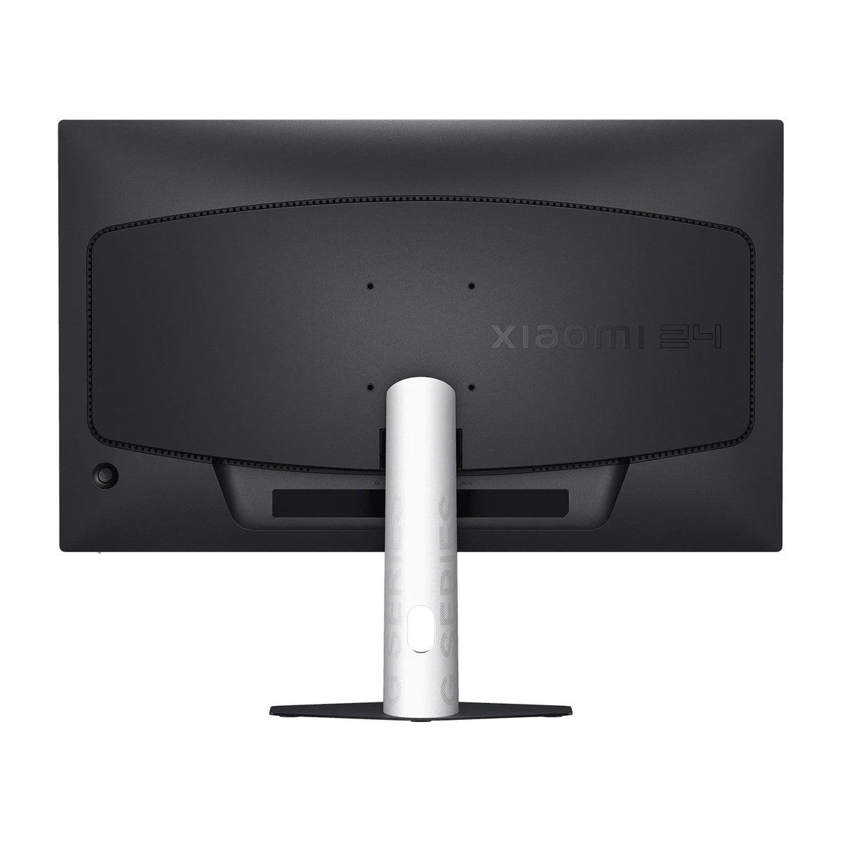 Achterkant van de Xiaomi Gaming Monitor G24i 2026 met de witte voet