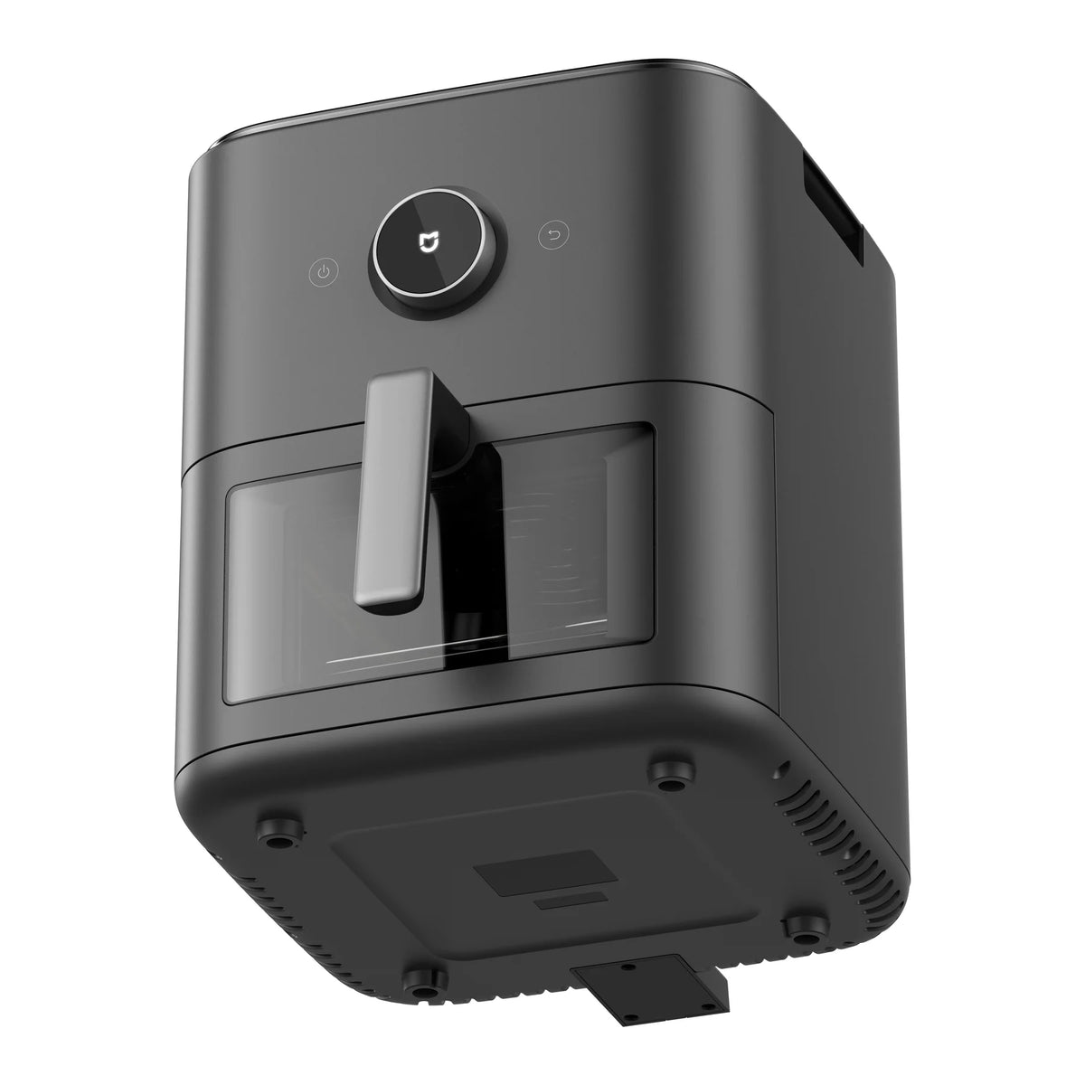 Schuin onderaanzicht van de Xiaomi Mijia Smart Steam Air Fryer 7L