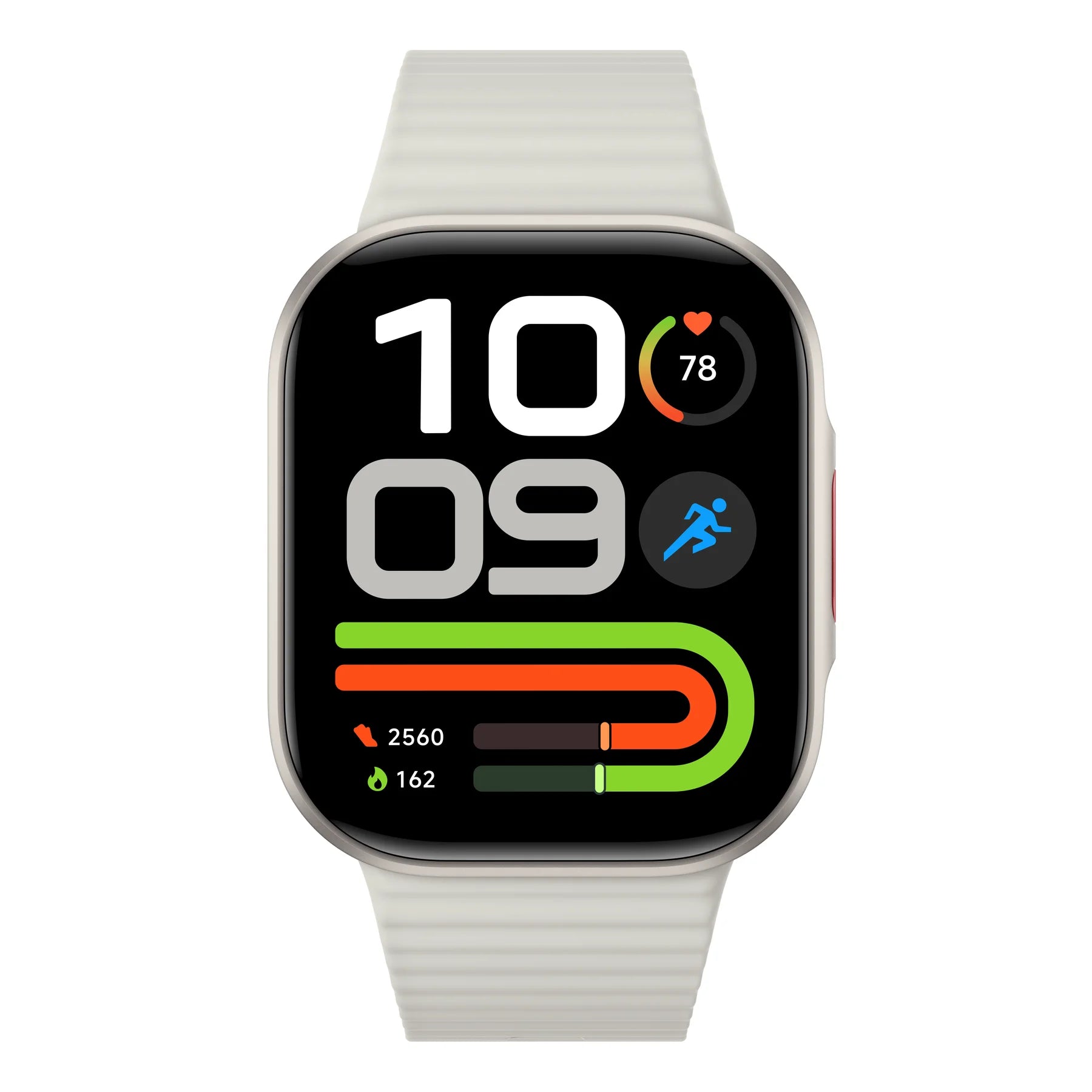 Xiaomi Redmi Watch 6 Lite in het zilver recht van voren
