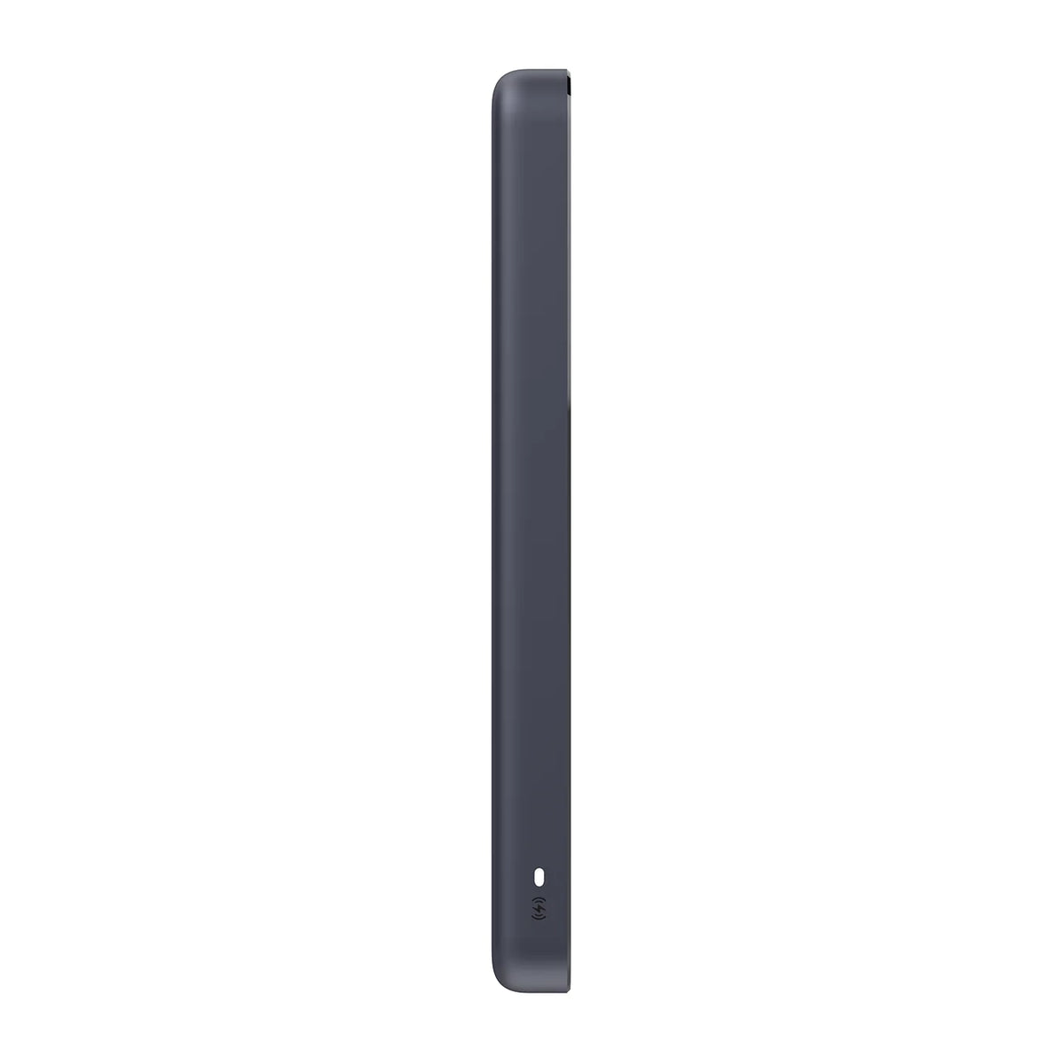 Zijkant van de Xiaomi Super Slim Magnetic Power Bank 5000, 8,7 mm dun