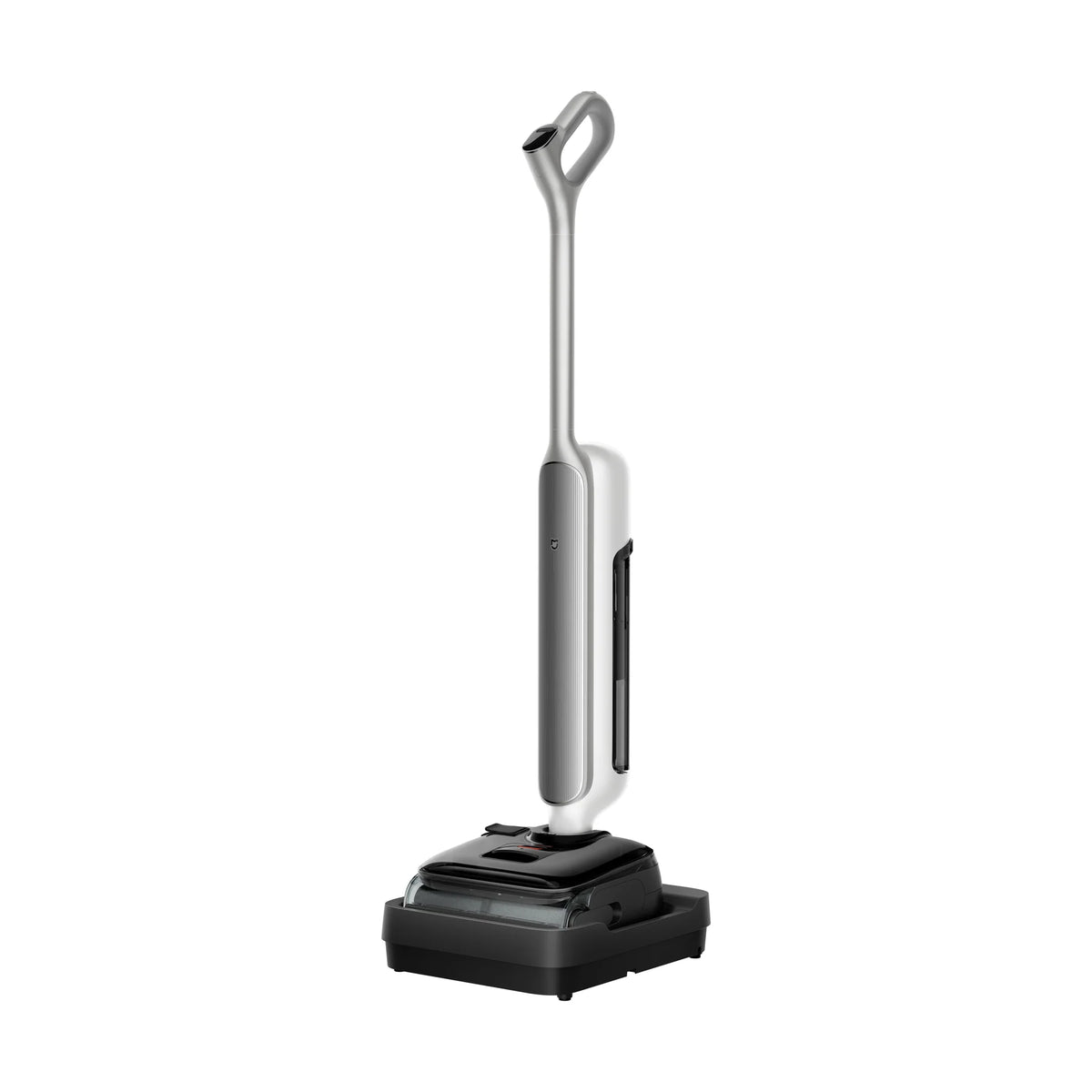 Xiaomi Truclean 5 Pro met station, schuin van rechts gezien