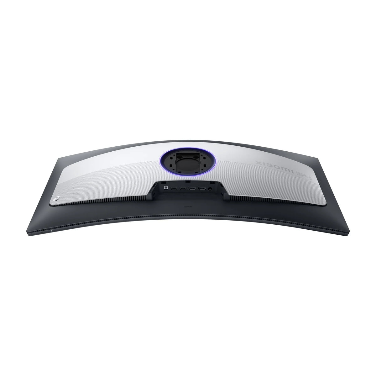 Xiaomi Curved Gaming Monitor G34WQi 2026 van bovenaf, waar je de 1500R kromming goed ziet