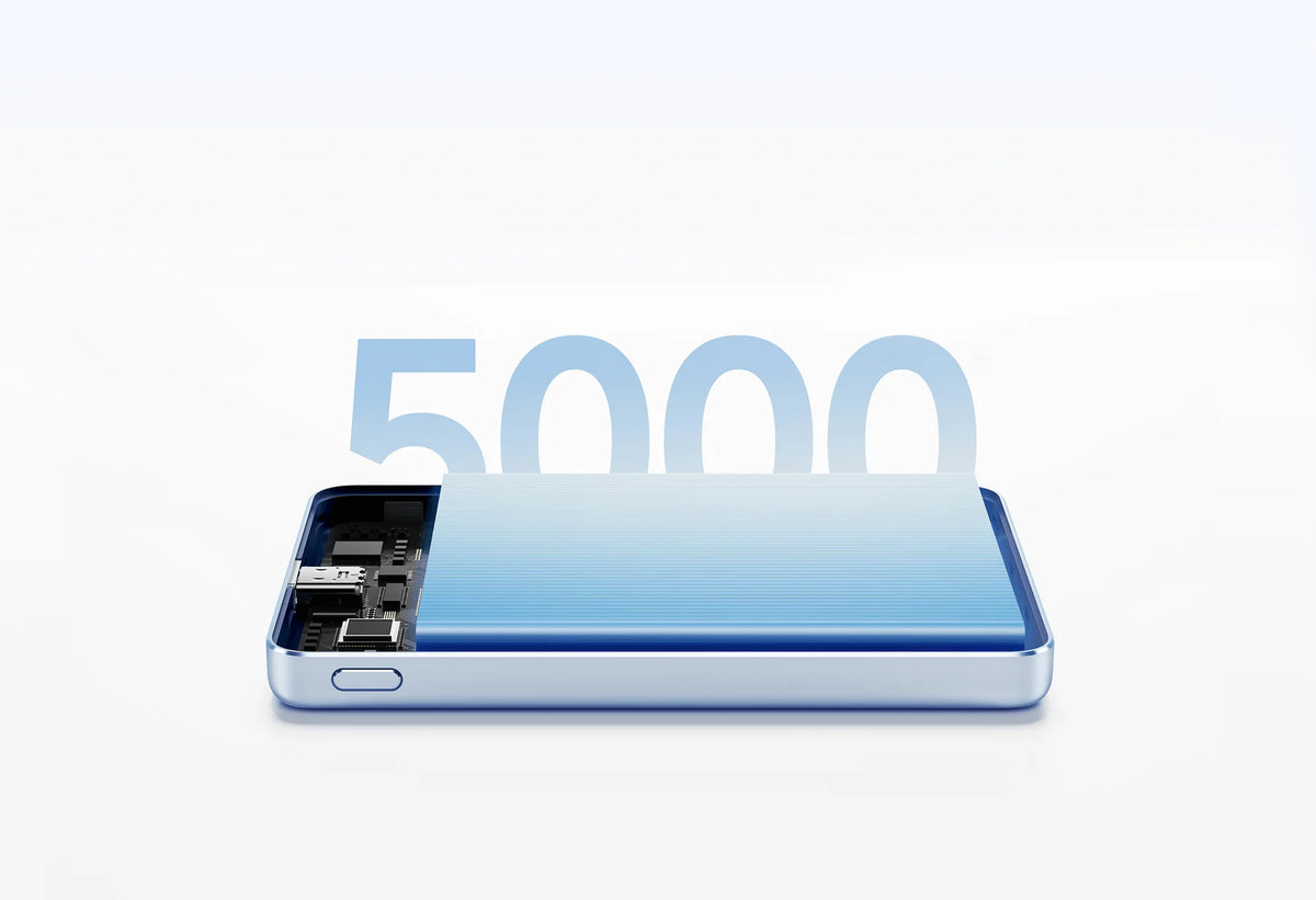 Accu van 5.000 mAh in de Xiaomi Super Slim Magnetic Power Bank 5000