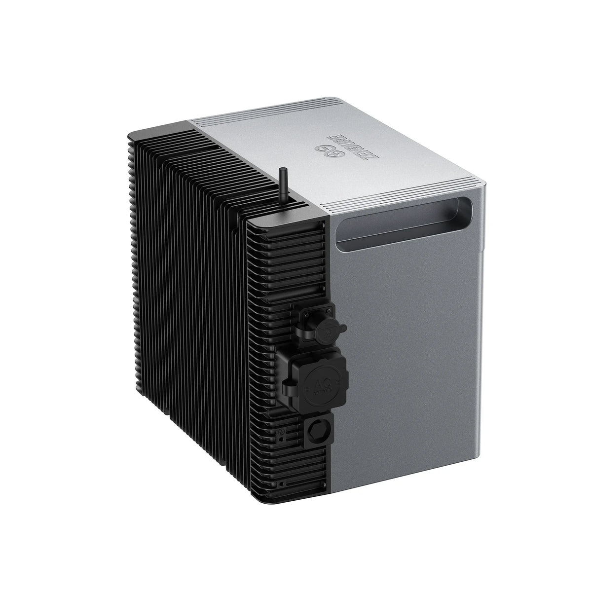 Detail van het display op de Zendure SolarFlow 2400 AC+