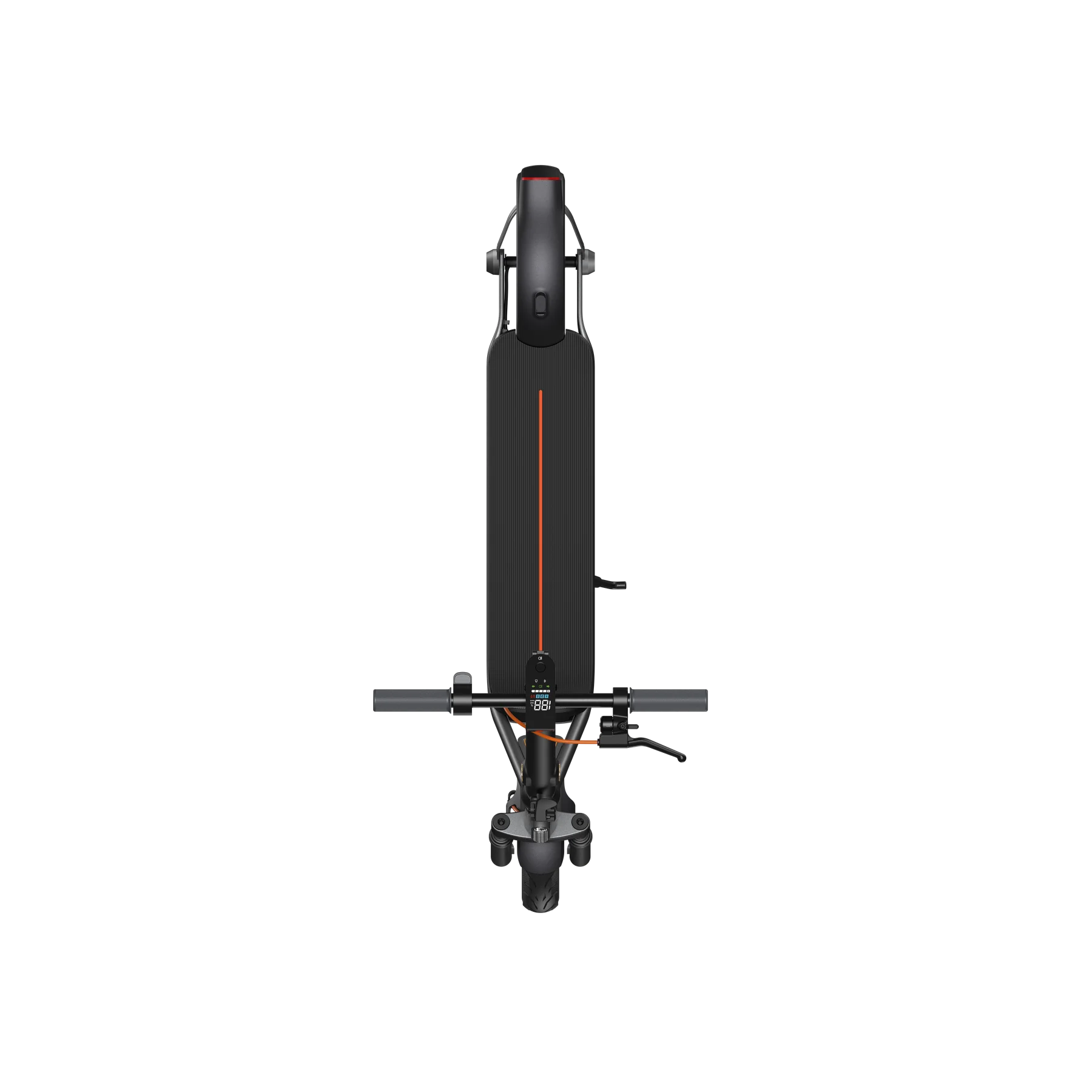 Bovenaanzicht van de treeplank van de Xiaomi Electric Scooter 6 Lite