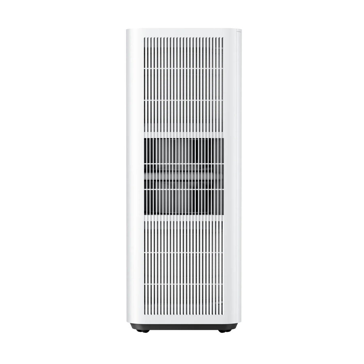 Doorkijk in de Xiaomi Mijia Smart Air Purifier Max met het bovenste en onderste filter