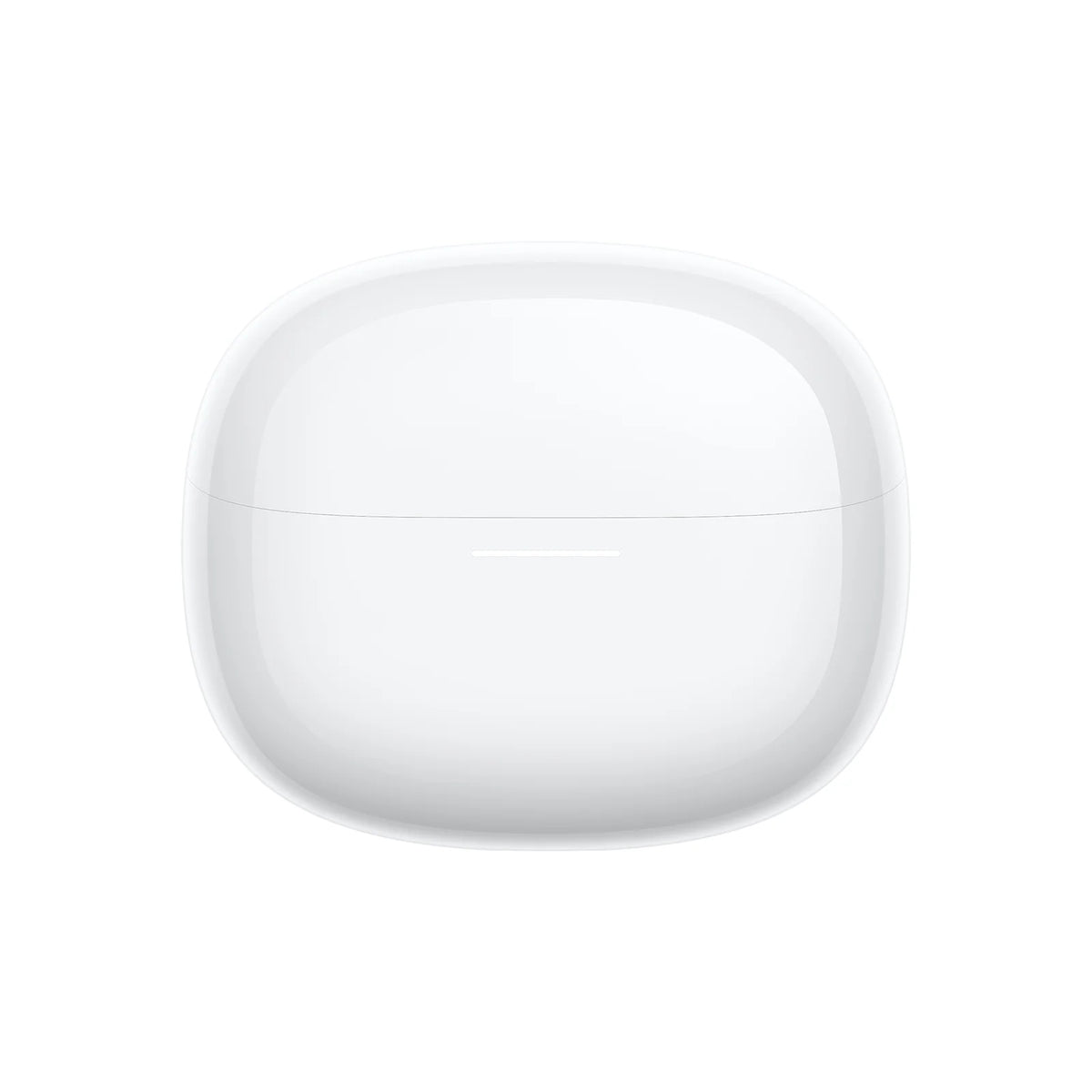 Witte oplaadcase van de Xiaomi Redmi Buds 8, gesloten