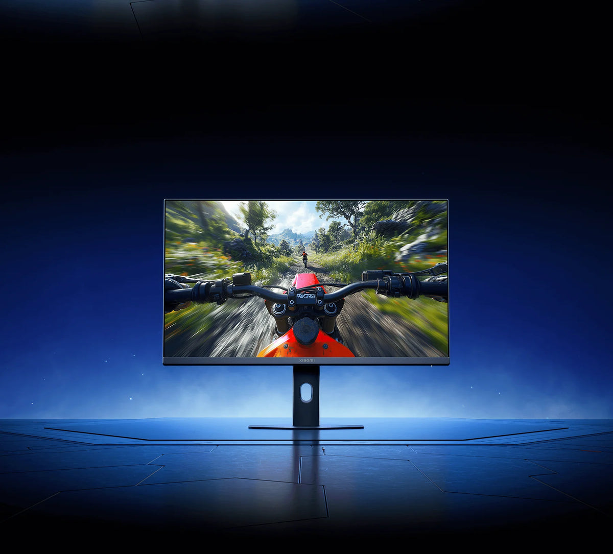 Motorgame op de Xiaomi Gaming Monitor G24i 2026, waar 200 Hz de snelheid strak in beeld houdt