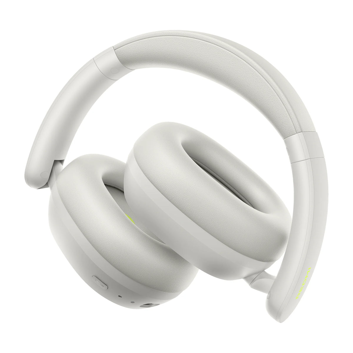 De witte Xiaomi Redmi Headphones Neo opgevouwen
