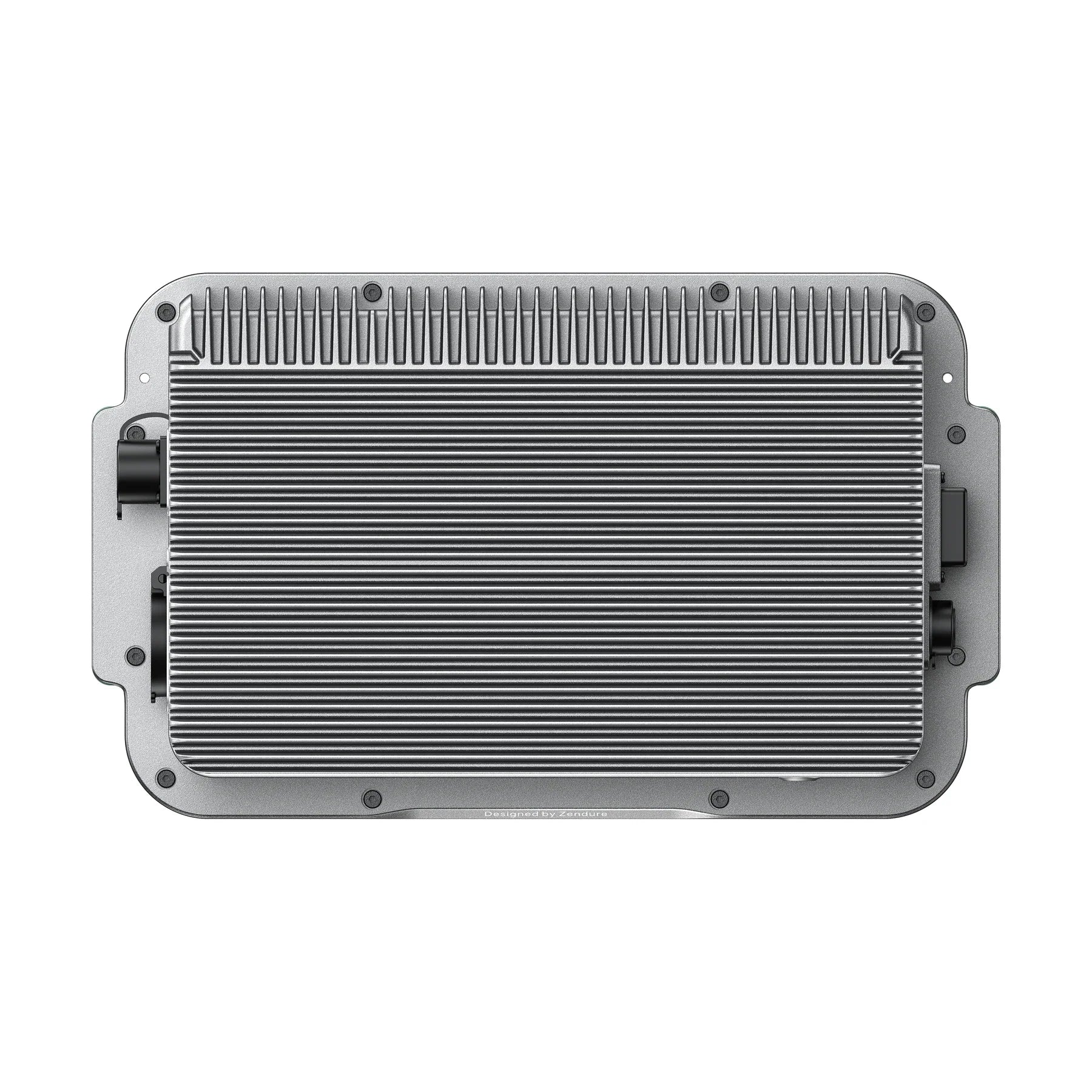 Bovenkant van de Zendure SolarFlow 1600 AC+ met koelribben