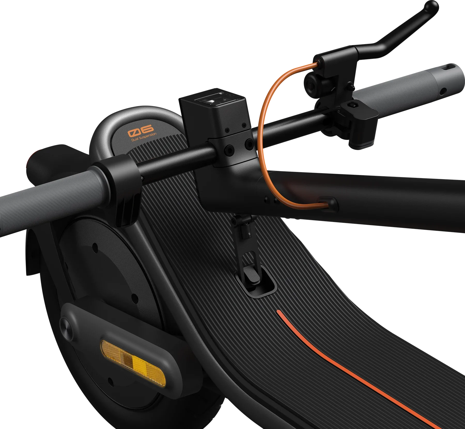Xiaomi Electric Scooter 6 in drie stappen opgevouwen