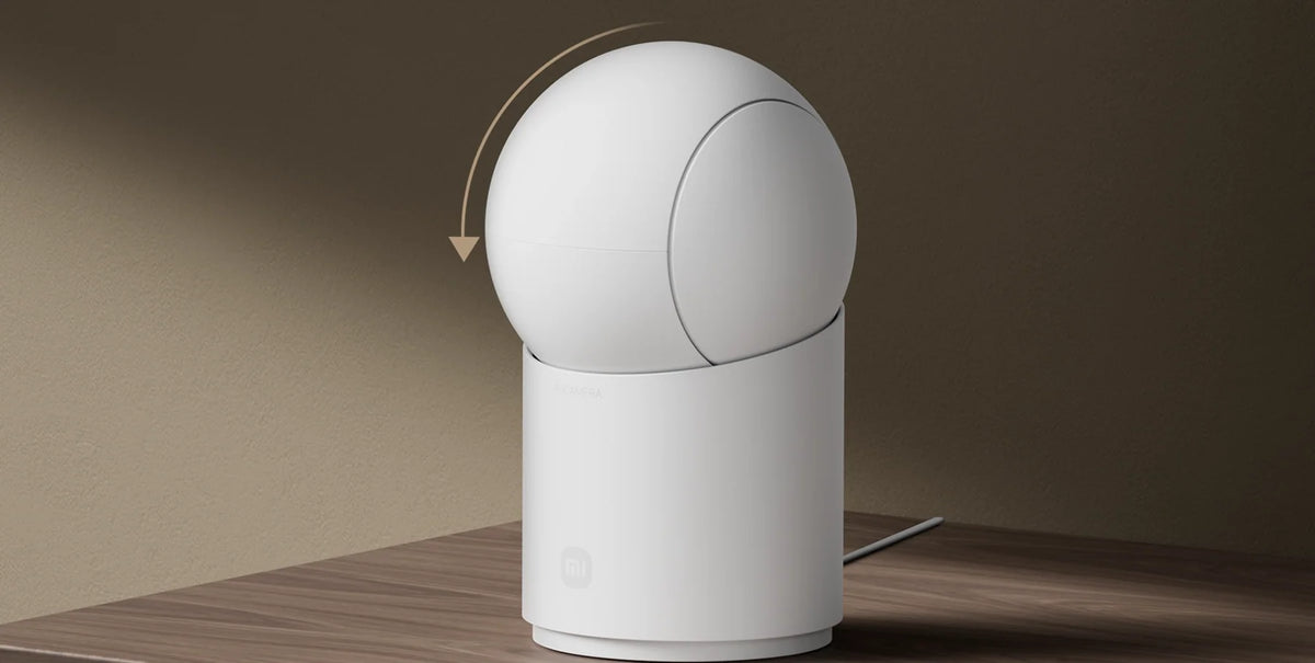 Xiaomi Smart Camera C701 Pro met de kop weggedraaid van de kamer
