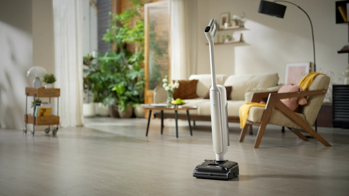 Xiaomi Truclean 5 Pro in een woonkamer met planten