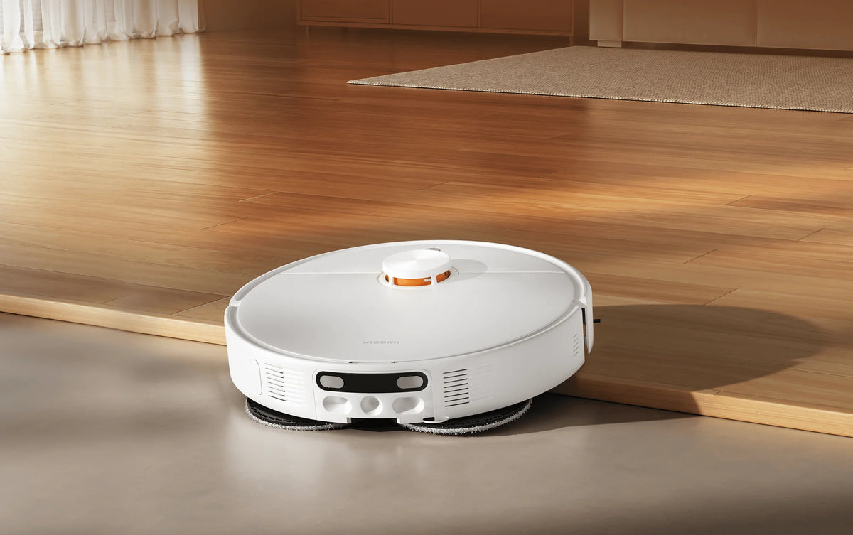 Xiaomi Robot Vacuum H50 zuigt en dweilt langs de rand van het parket