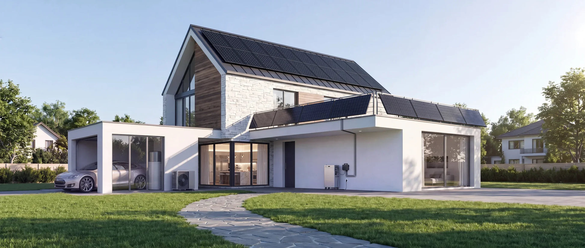 Zendure SolarFlow 3000 Mix AC+ in een moderne woning