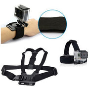 Accessories Set Small (3 pieces) for action camera