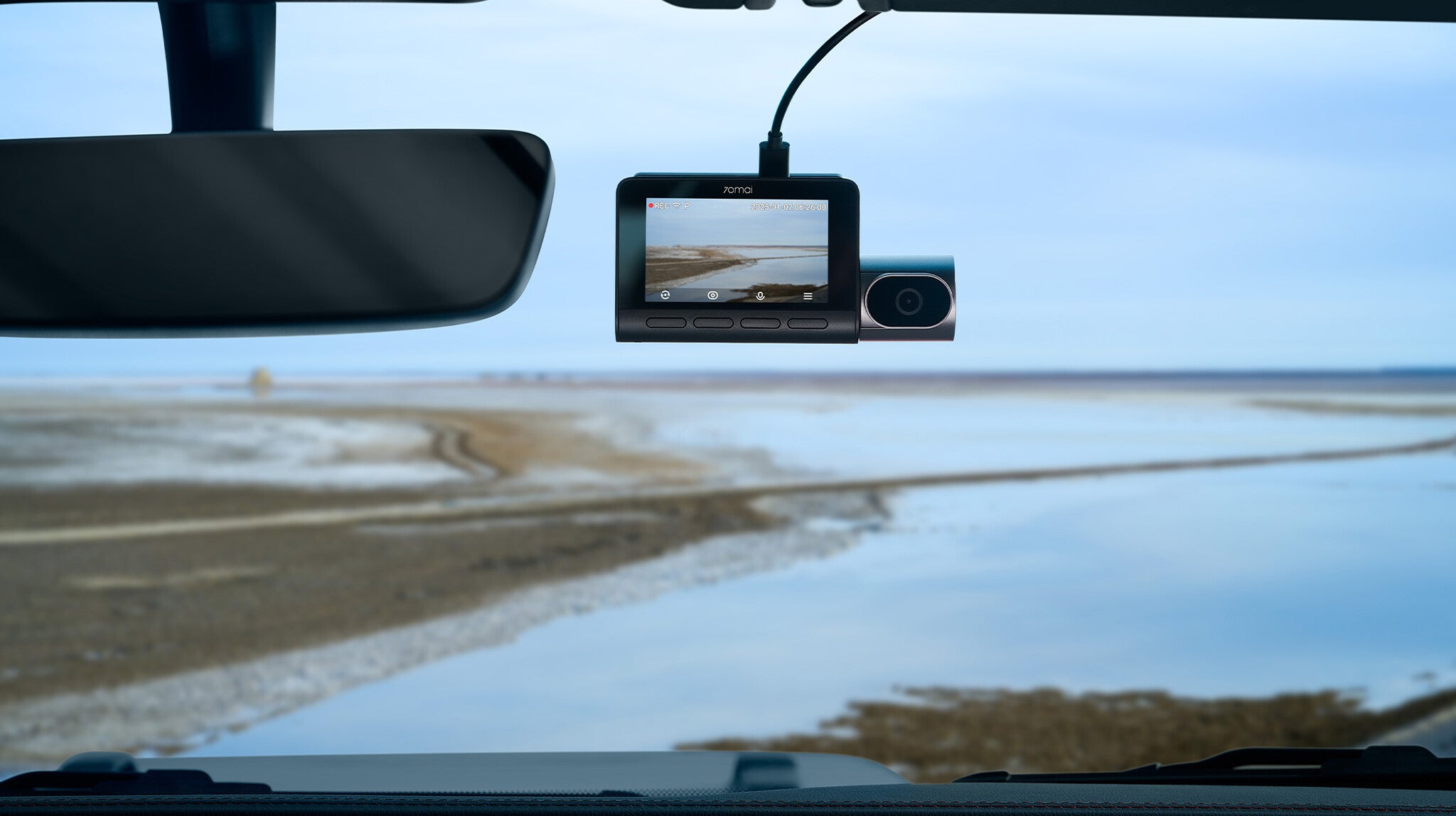 Dash Cam 3 canaux 4K Xiaomi 70mai T800
