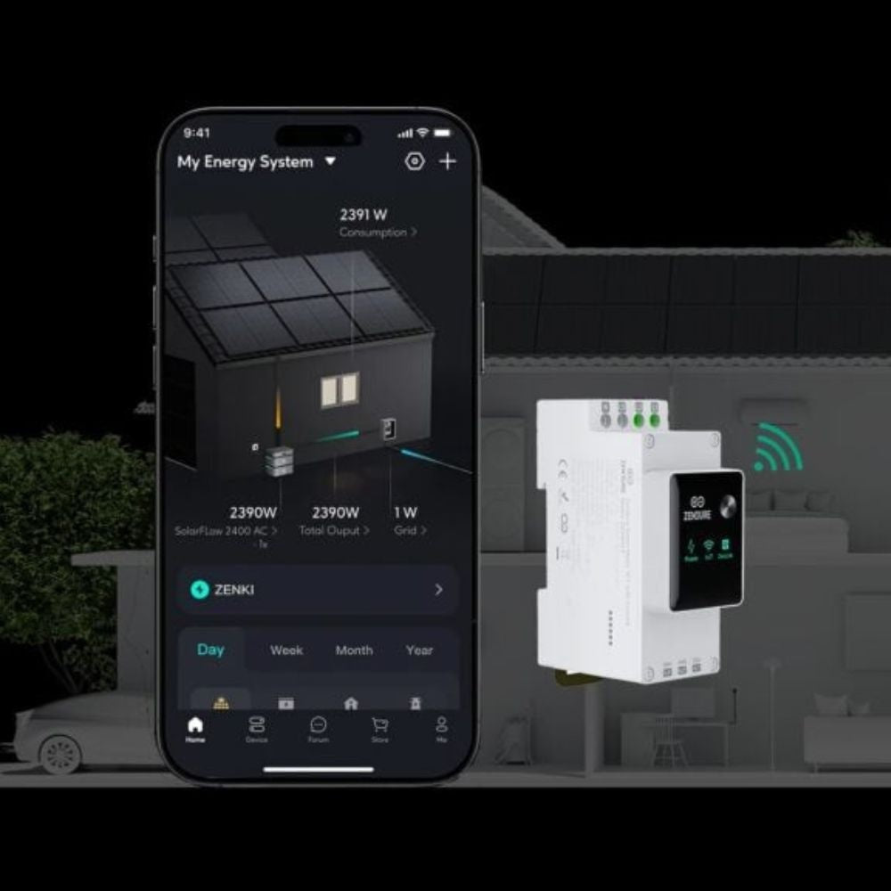 Zendure Smart Meter 3CT + pinces ampèremétriques (120A x3)
