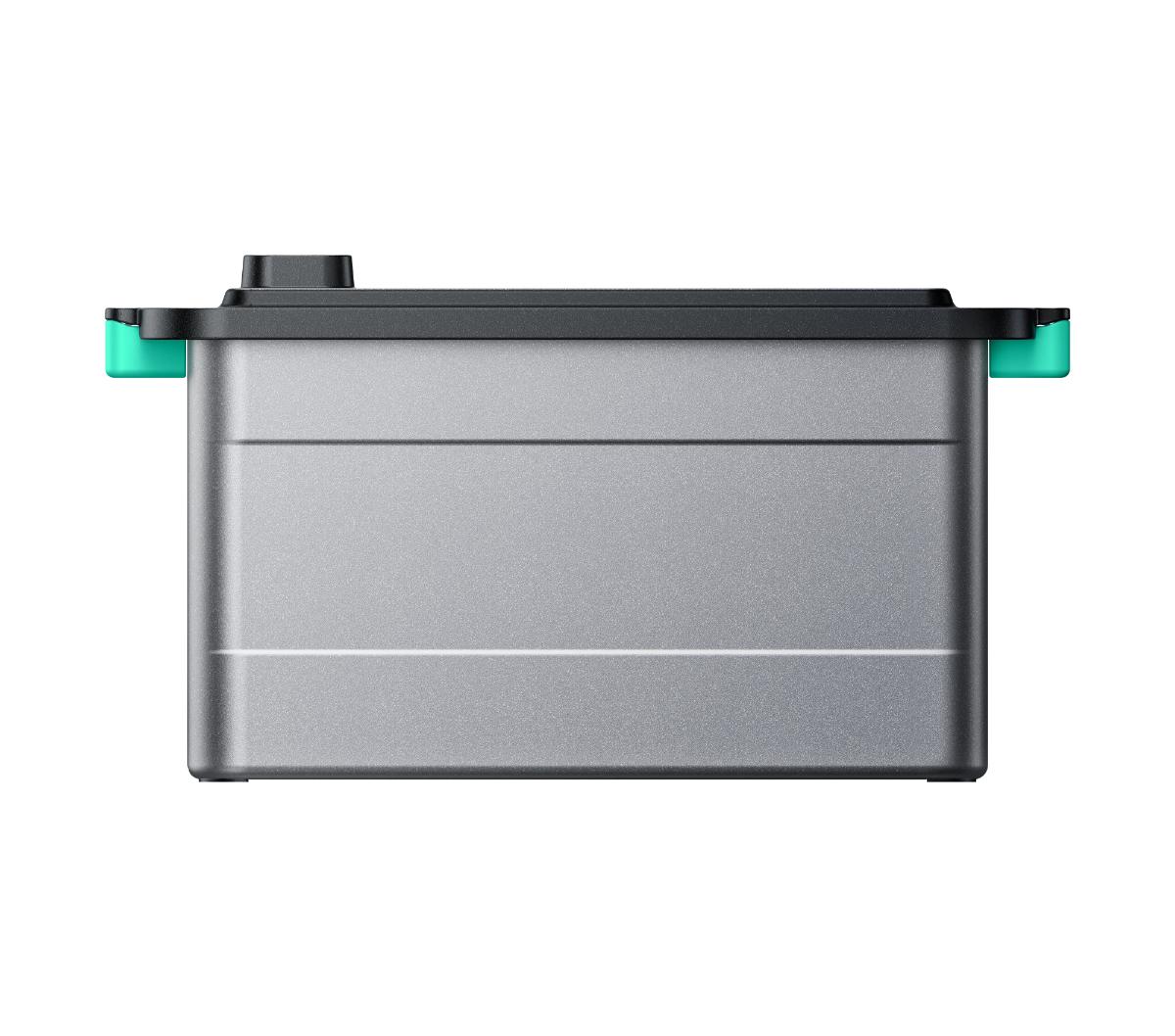 Achteraanzicht van de Zendure AB2000L uitbreidingsbatterij