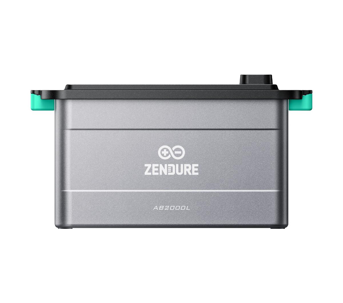 Zendure AB2000L uitbreidingsbatterij recht van voren weergegeven