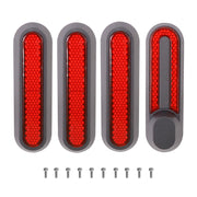 Reflector Covers Front and Rear for Xiaomi Gen 2 Mi 1s, Essential and Mi Pro 2 scooters (set of four)