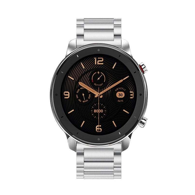 Metall-Gliederarmband für Huami Amazfit GTR / GTR 2 / Stratos / Stratos 3 22mm