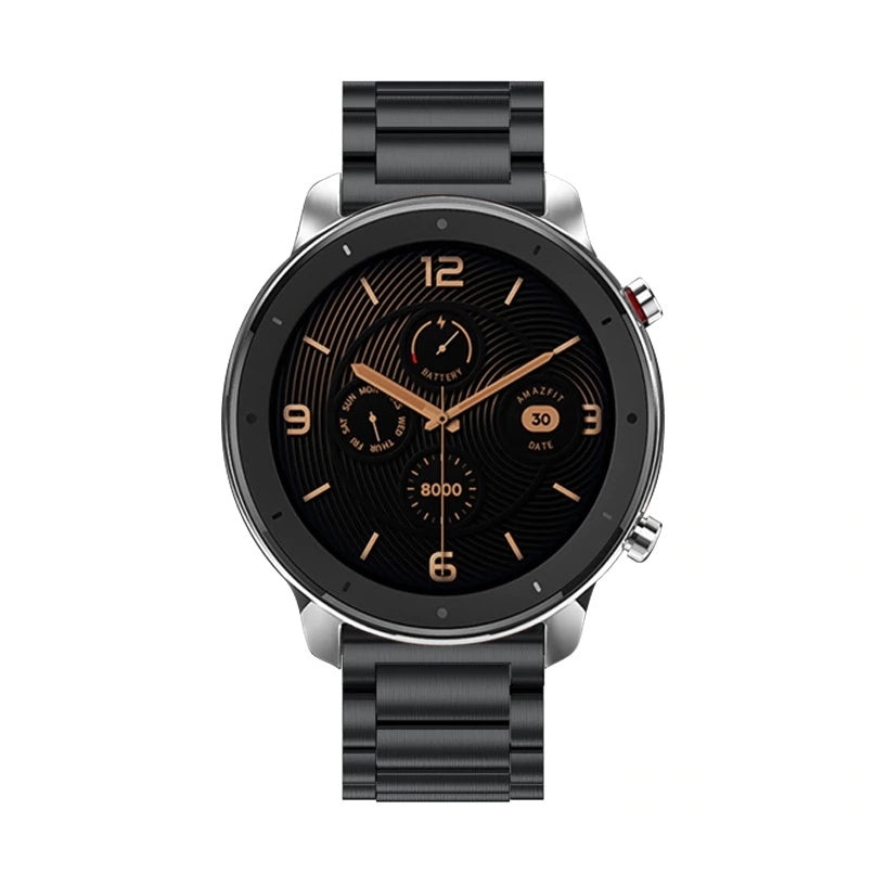 Metall-Gliederarmband für Huami Amazfit GTR / GTR 2 / Stratos / Stratos 3 22mm