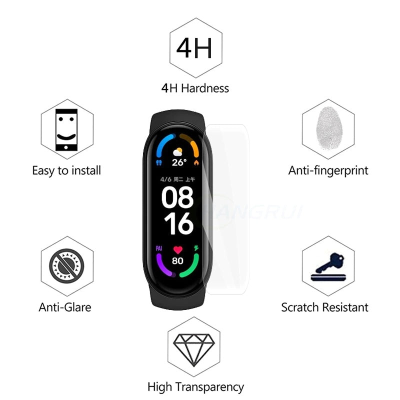 Xiaomi Mi Band 6 Displayschutz (3er-Set)