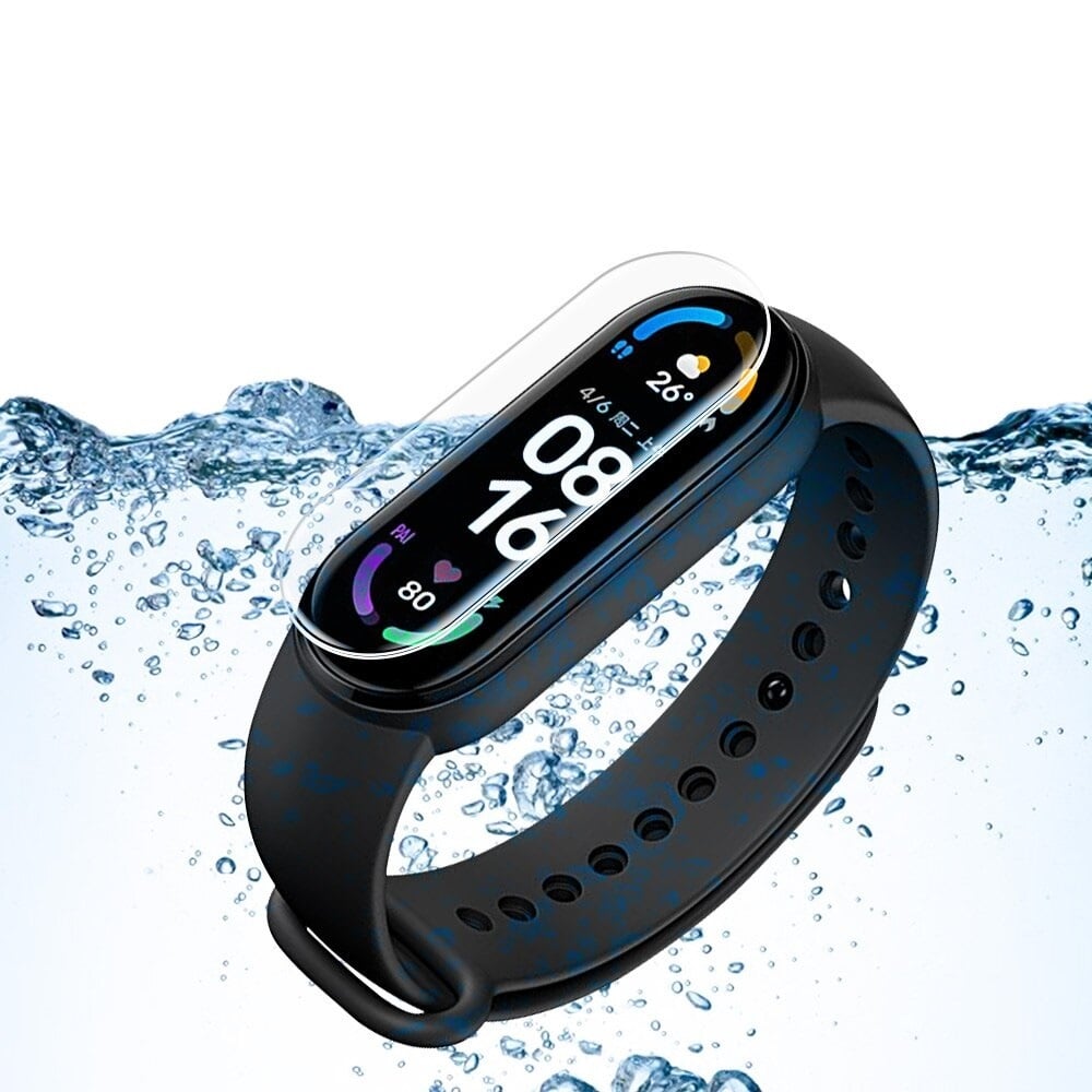 Protection d'écran à bords incurvés pour Xiaomi Mi Band 6 (lot de 2)