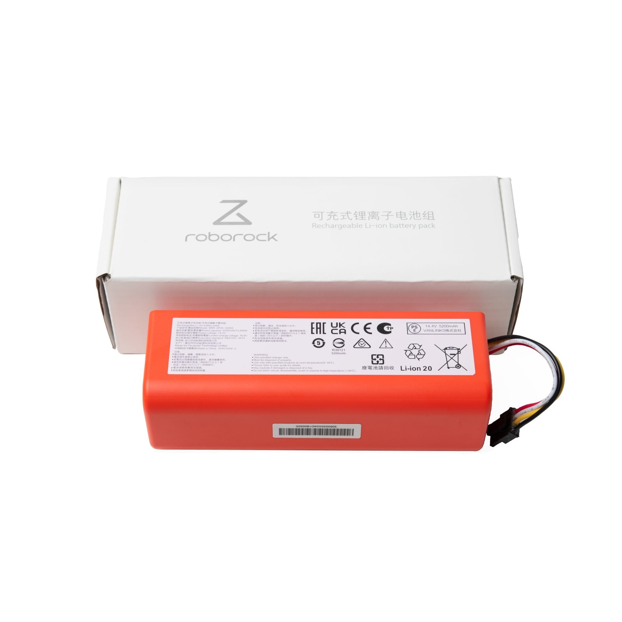 Original Roborock Li-Ion Battery for Xiaomi Roborock S5, S6, S7, Q7 and S8