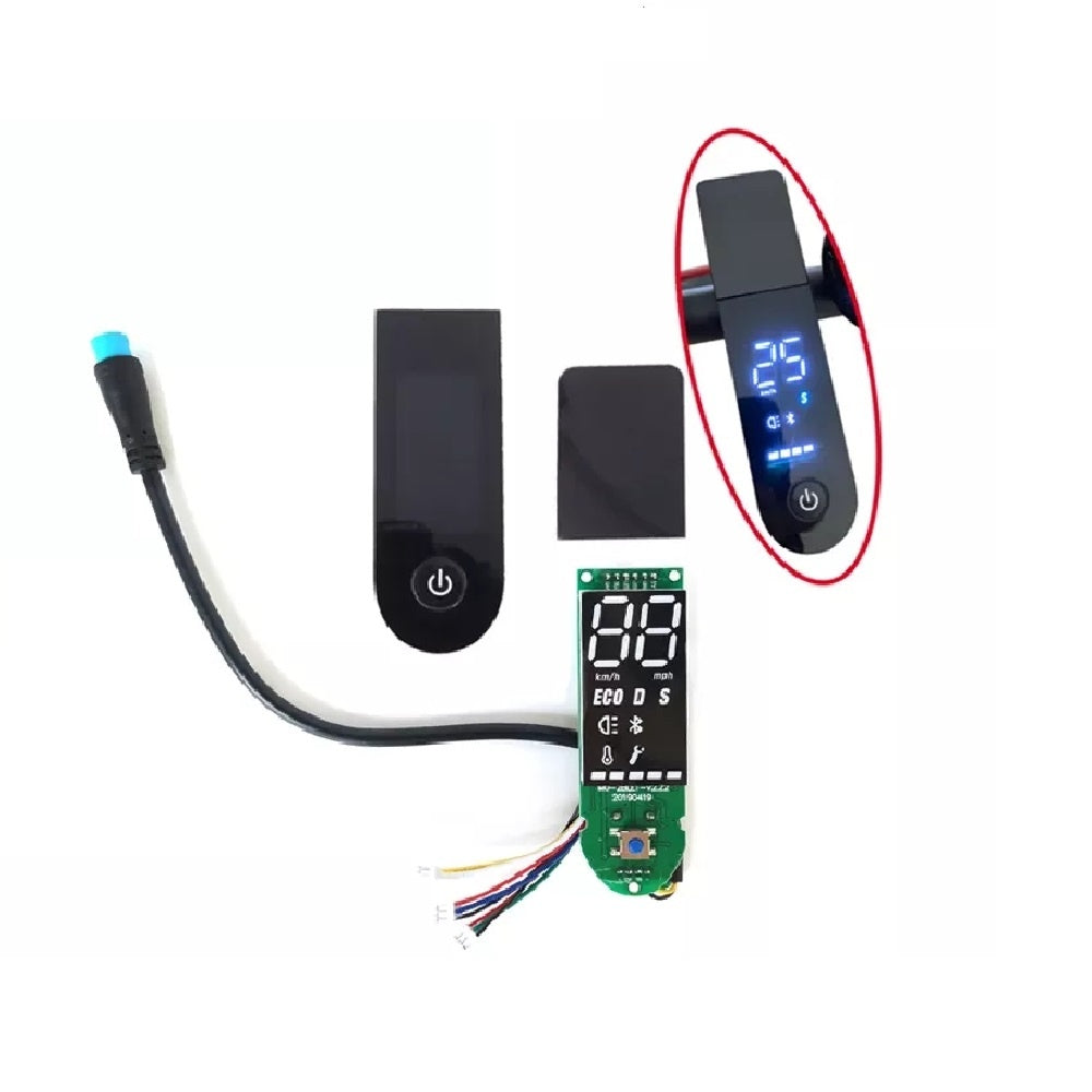 Circuit imprimé et tableau de bord avec écran pour Xiaomi M365 Step