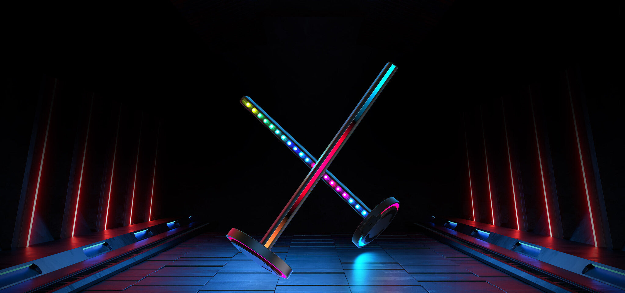 Barre lumineuse RGBIC Xiaomi Yeelight Beam - Pack de 2