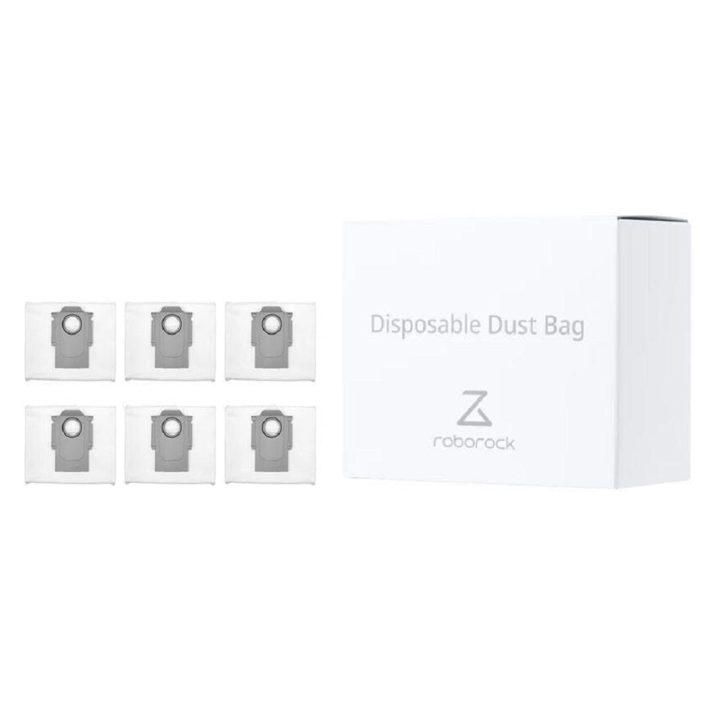 Sac à poussière Roborock pour Xiaomi Roborock Q7 Max+, S7 Pro Ultra, S7 MaxV Ultra, Q8 Max+, S8+ et S8 Pro Ultra (pack de 6)