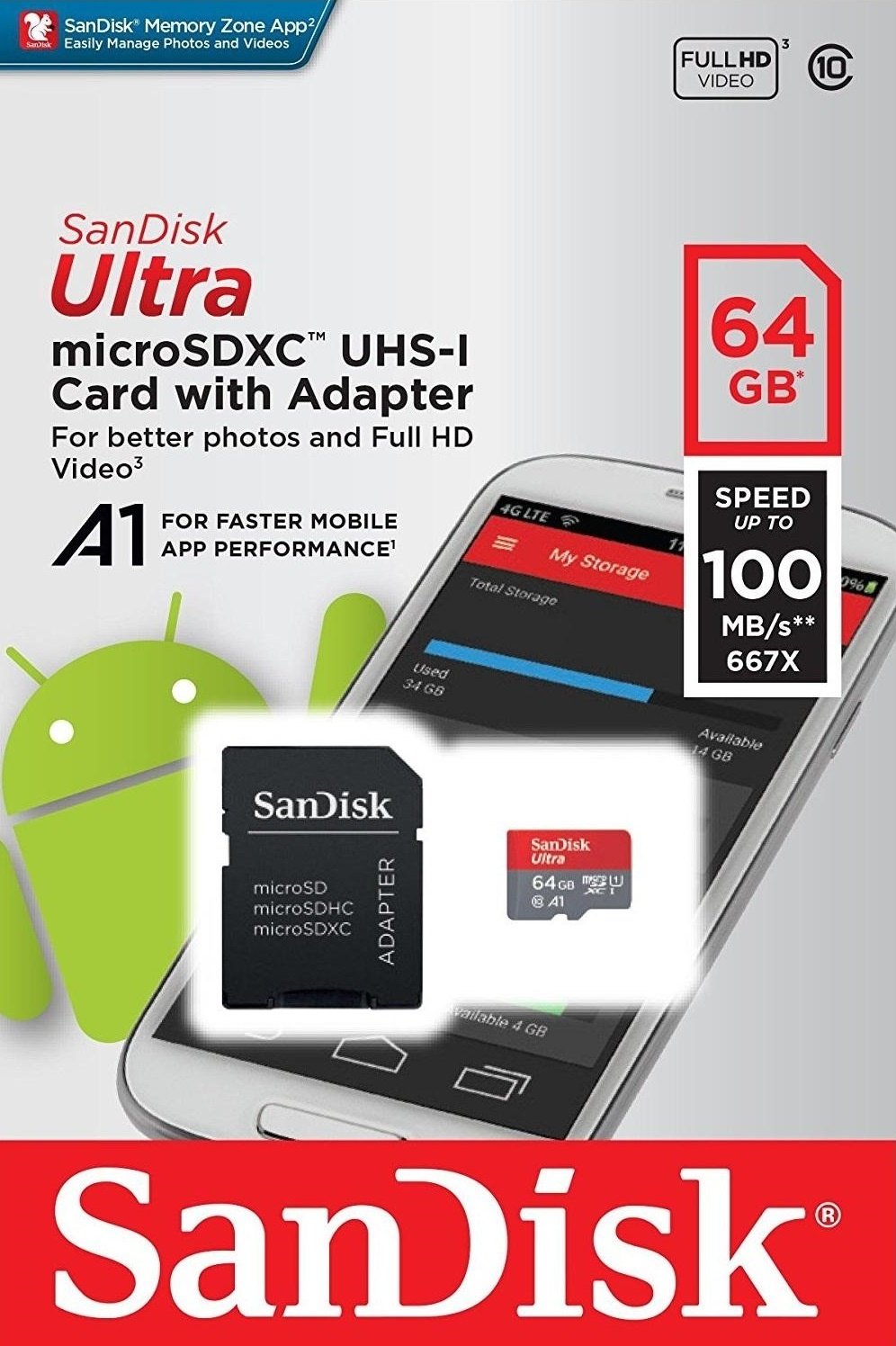 SanDisk 64GB Memory Card