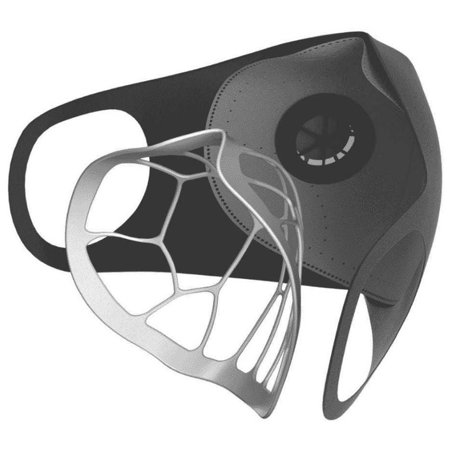 Masque buccal Xiaomi SmartMi KN95 FFP2 avec valve de ventilation
