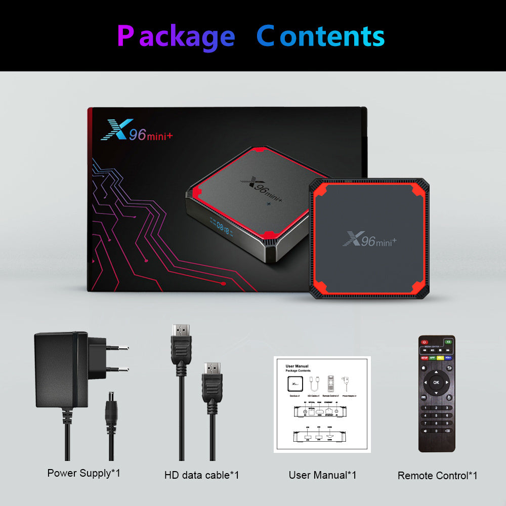 X96 Mini Plus Android TV-Box