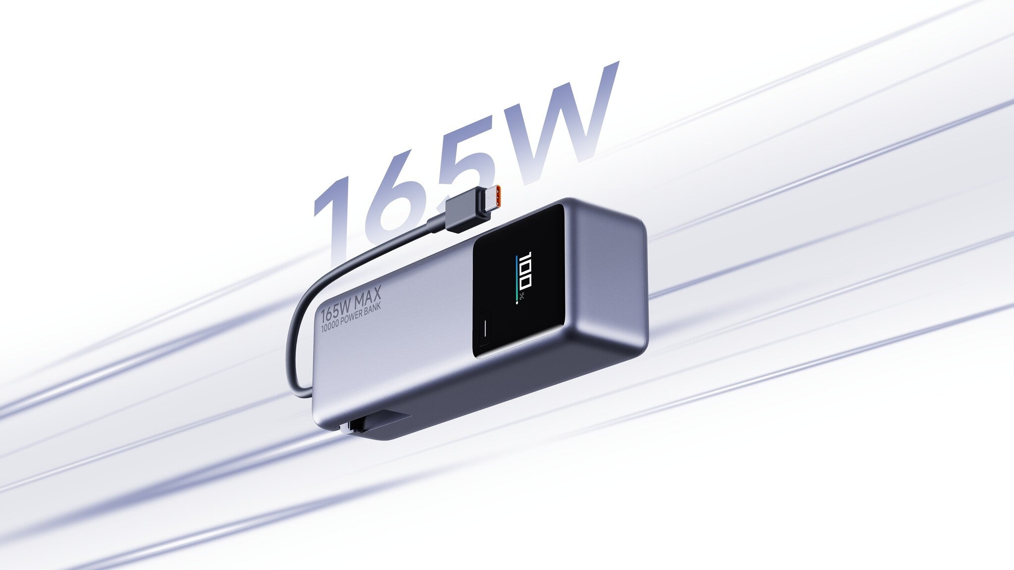 Xiaomi 165W Power Bank 10000mAh (Integriertes Kabel)