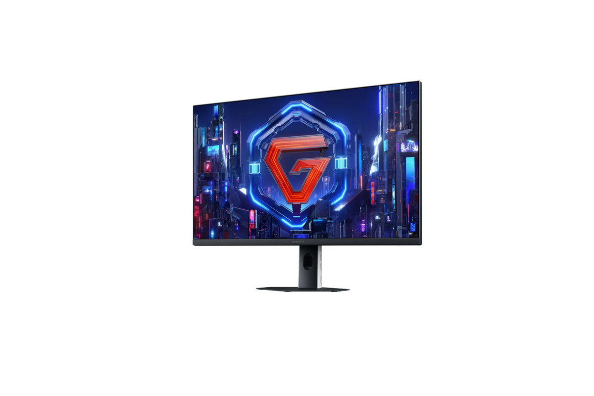 Xiaomi 2K Gaming Monitor G27Qi 2026 schuin van links op een witte achtergrond