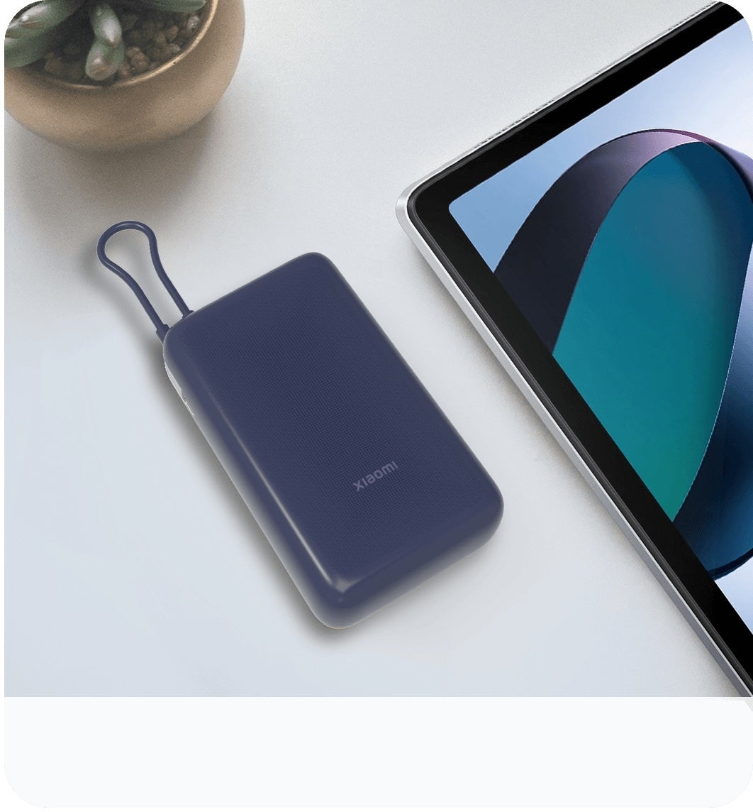 Xiaomi 33W Power Bank 20000mAh (Integriertes Kabel)