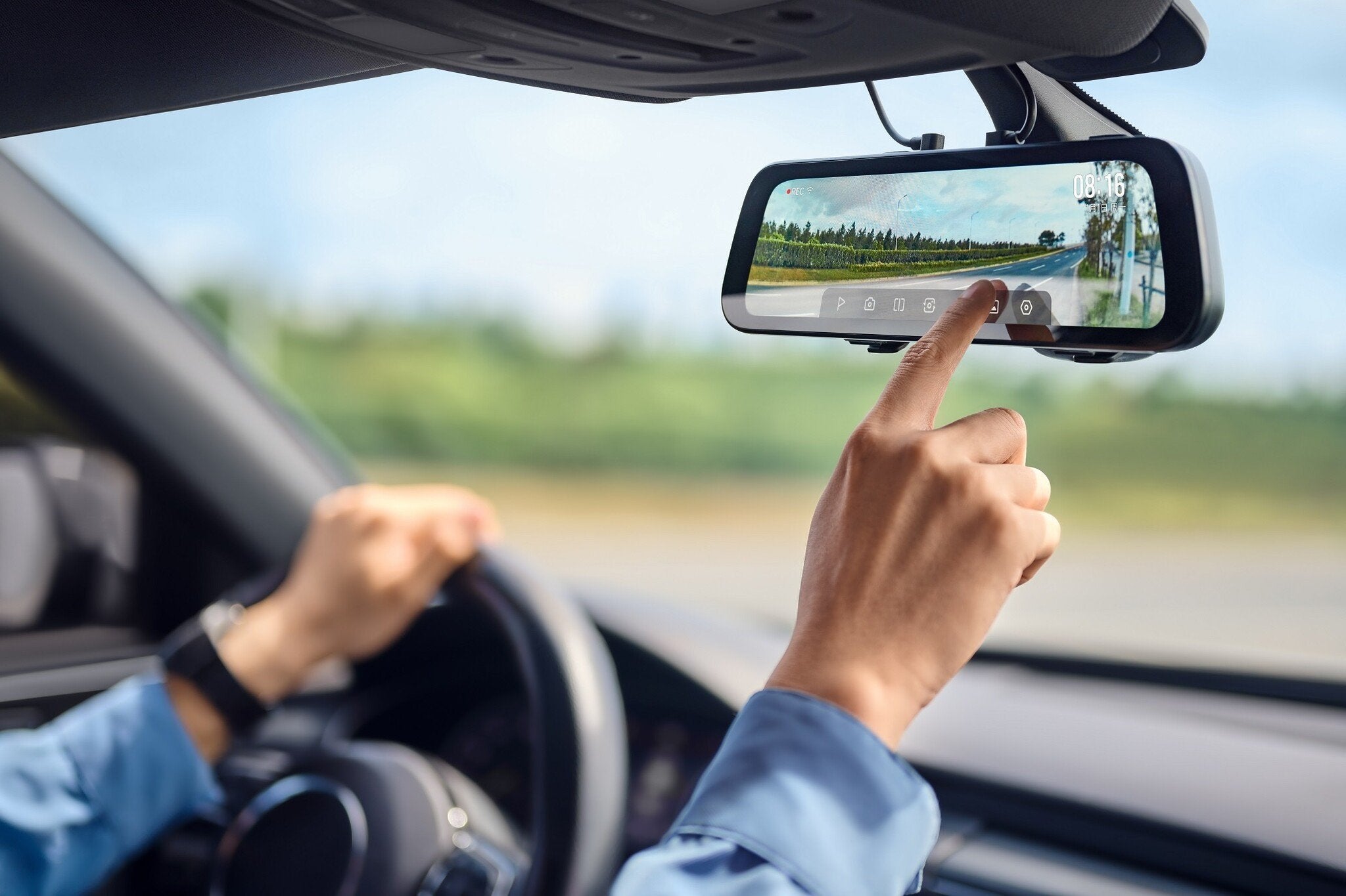Xiaomi 70Mai Rearview Mirror Dashcam S500