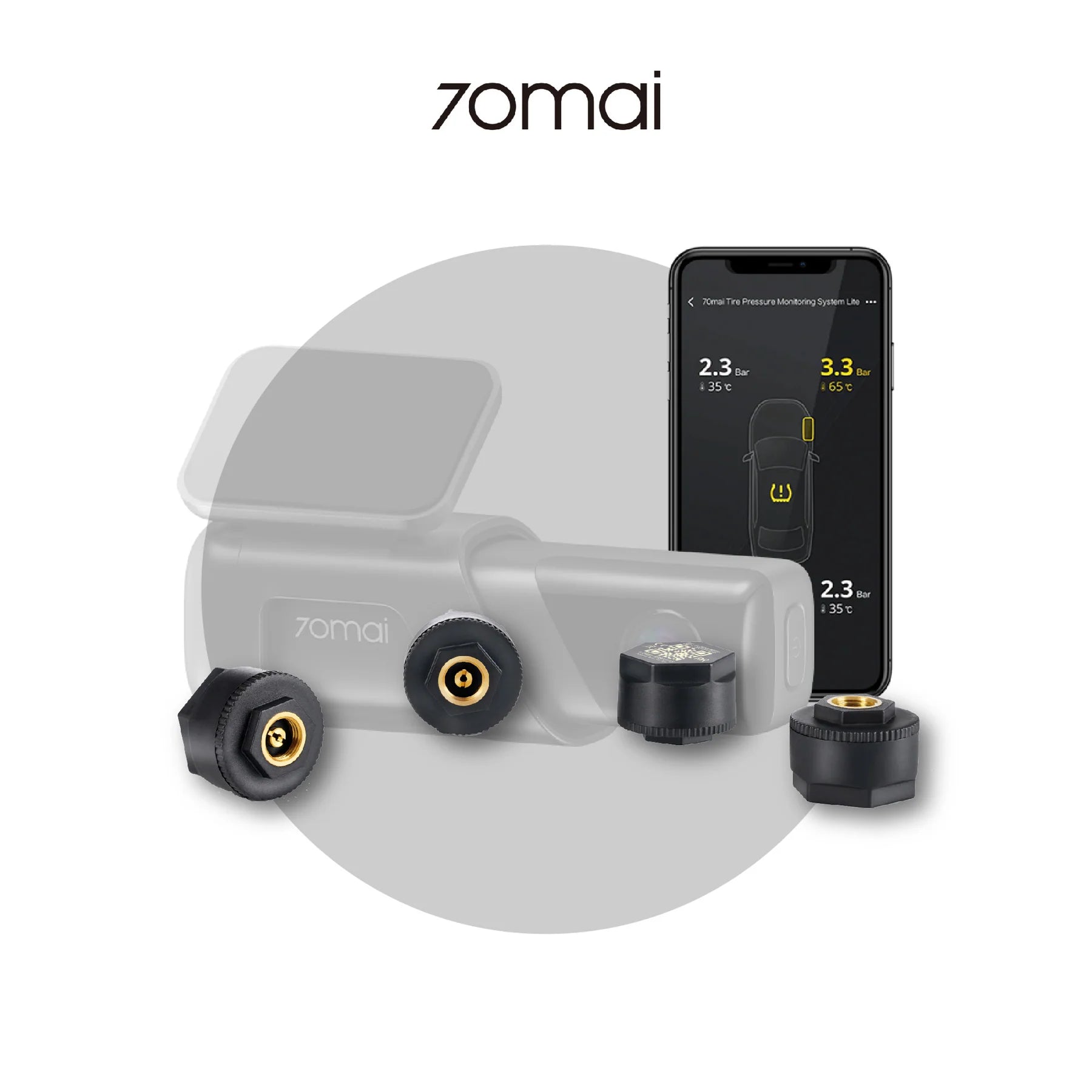 Xiaomi 70mai TPMS-Sensor T04 für 70mai M500